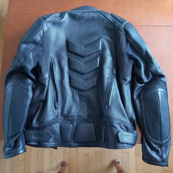 Wilsons Genuine Leather Riding Jacket - Picture 2 of 3